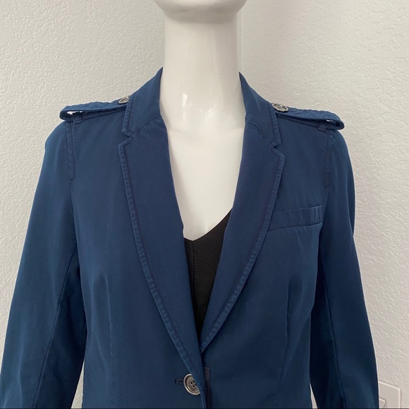 Burberry navy casual blazer - Picture 3 of 12